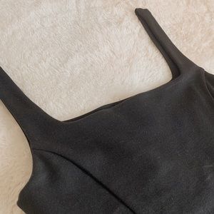 Square Neck Cropped Tank